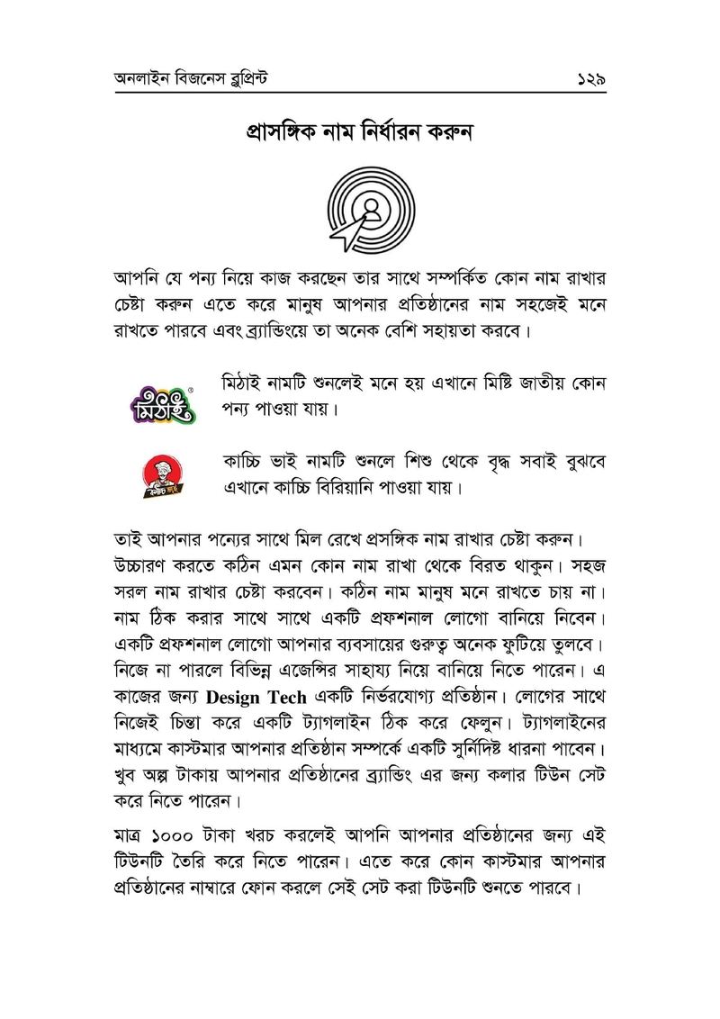 অনলাইন বিজনেস ব্লুপ্রিন্ট