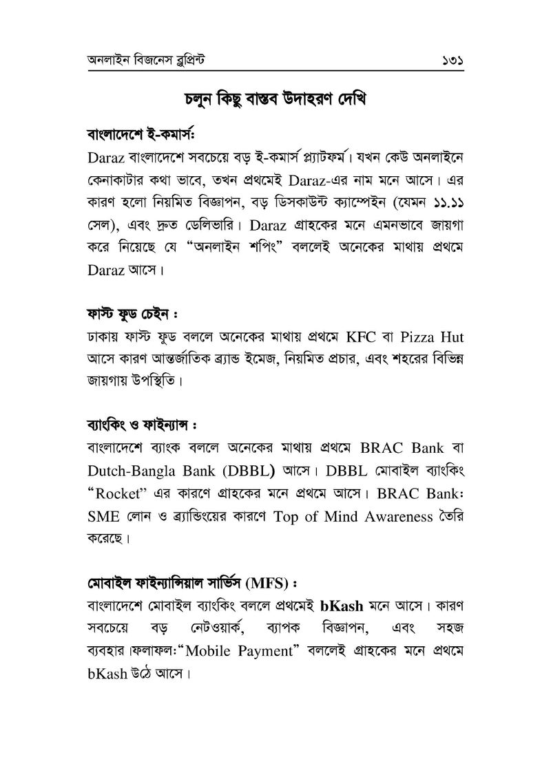 অনলাইন বিজনেস ব্লুপ্রিন্ট